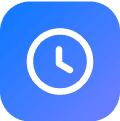 24/7 online, anytime, anywhere icon